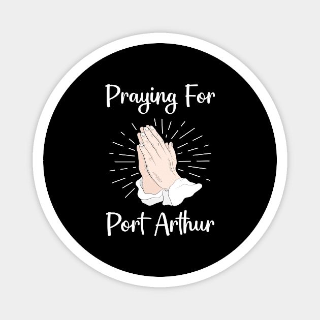 Praying For Port Arthur Magnet by blakelan128